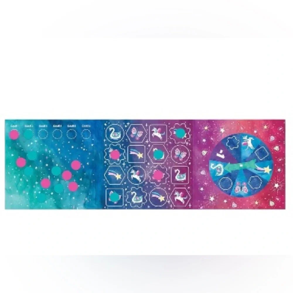 Unicorn Magic 4-in-a-Row Magnetic Board Game Perfect for travel Kids 5 To 10